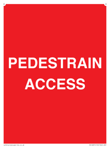 PEDESTRAIN ACCESS